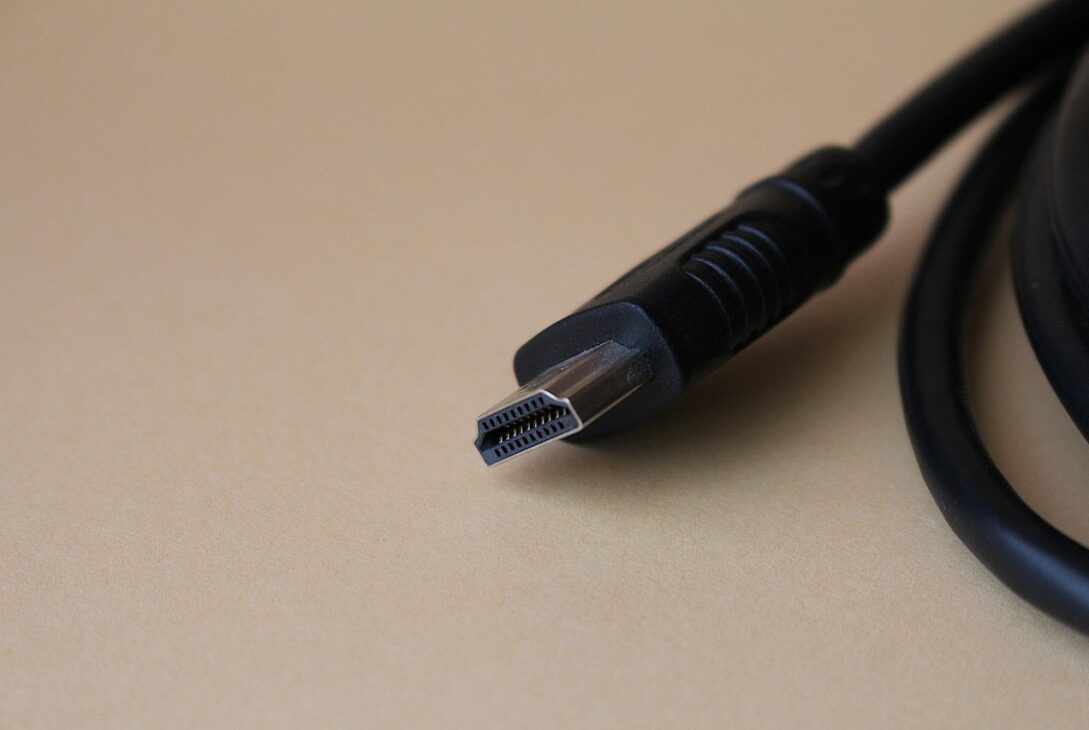 HDMI cable close-up